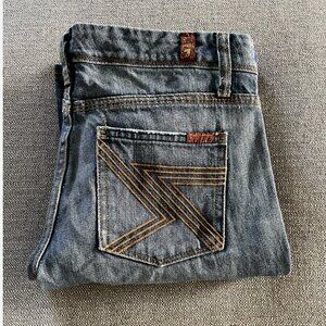 7 For All Mankind Women Flynt Bootcut Jeans Womens Size 29 7FAM